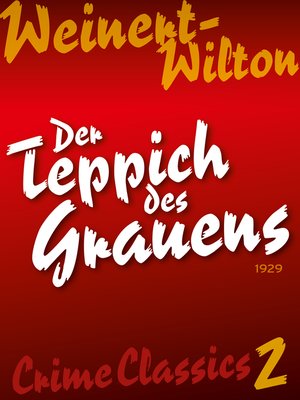 cover image of Der Teppich des Grauens